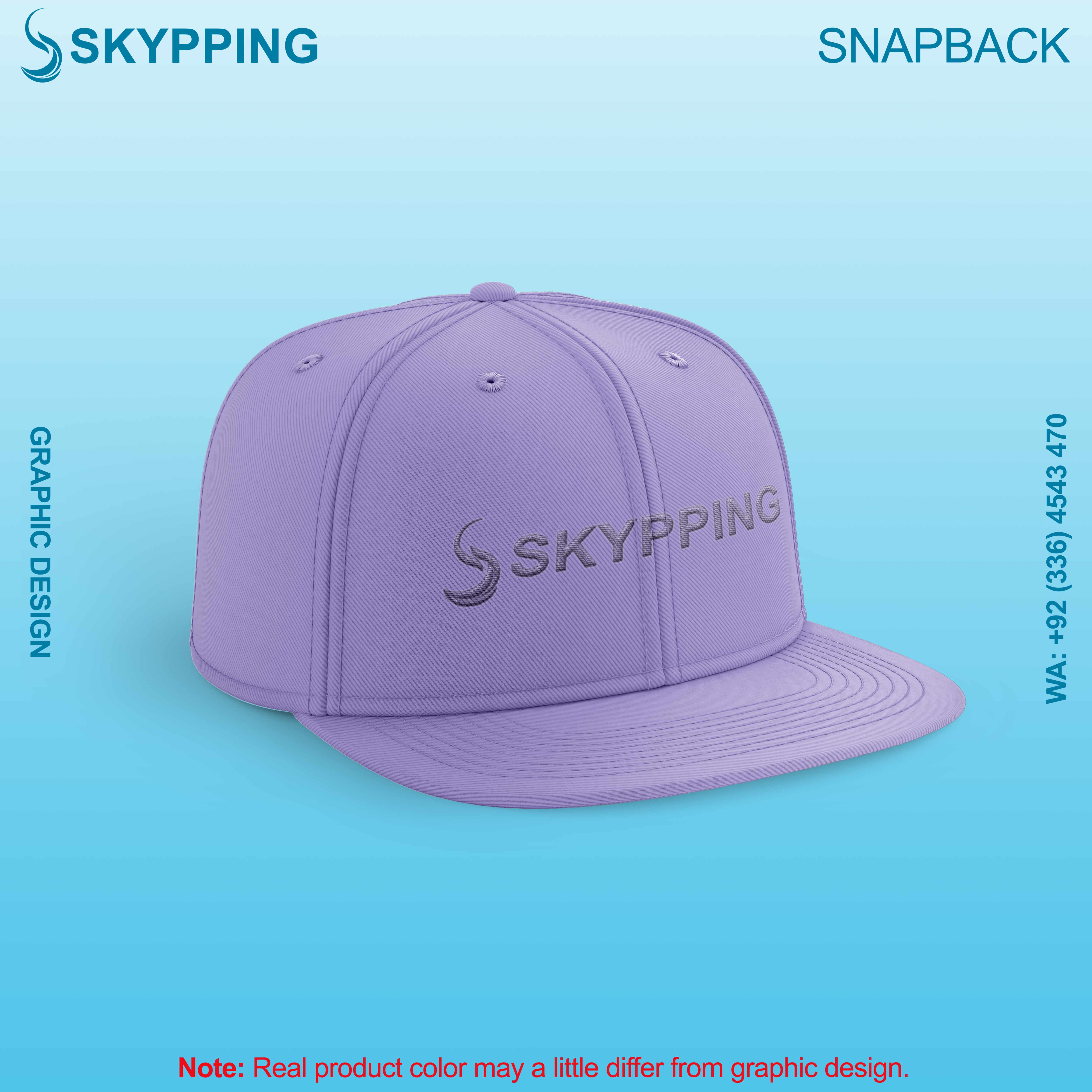 Snapback Hat - 6 Panel